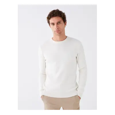 LC Waikiki Crew Neck Long Sleeve Men's Knitwear Sweater