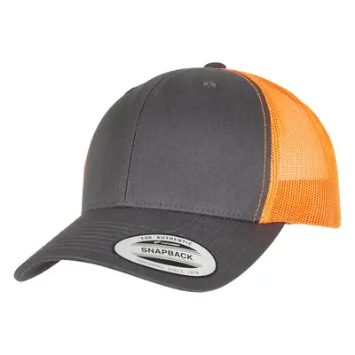 Retro Trucker 2-Tone Charcoal/Neon Orange