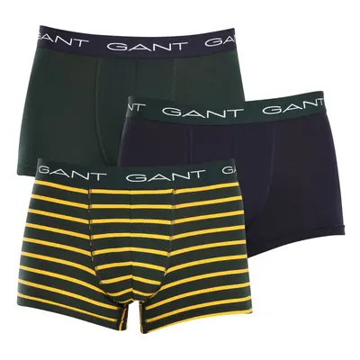 3PACK men's boxers Gant multicolored