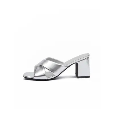 Orsay Silver women's heeled slippers - Women's