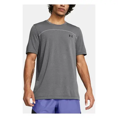 Under Armour UA Rush Seamless Wordmark T-Shirt SS-GRY - Men's