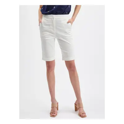 Orsay White Women Shorts - Women