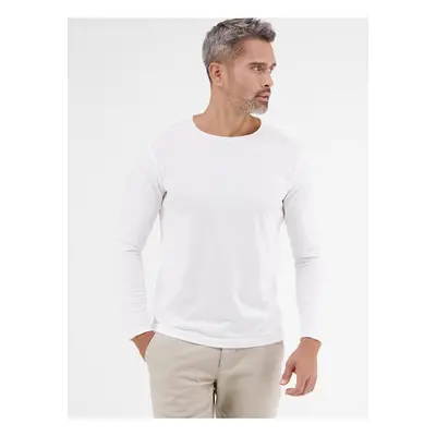 White men's basic T-shirt LERROS - Men