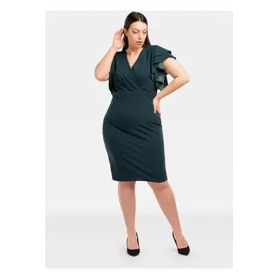 Női ruha Karko Karko_Dress_SC153_Green