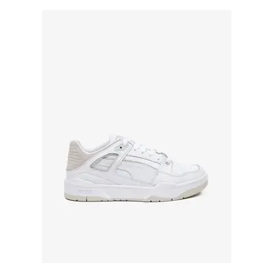 Puma Slipstream White Mens Leather Sneakers - Men