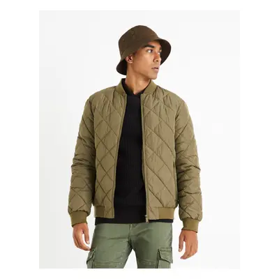 Celio Quilted Bomber Cuprem - Men