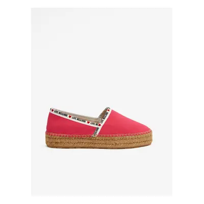 Pink Women's Espadrilles Love Moschino - Women