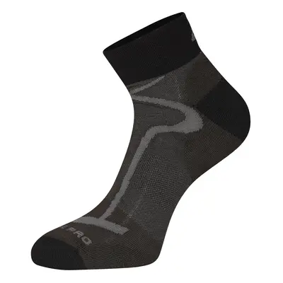 Sports ankle socks ALPINE PRO GANGE dk.true gray