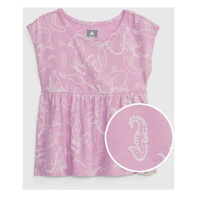 GAP Kids top organic peplum - Girls