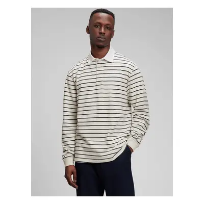 GAP Striped Rugby Polo T-Shirt - Men