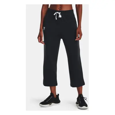 Under Armour Sweatpants UA Rival Terry Flare Crop-BLK - Women