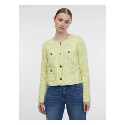 Orsay Light green women's tweed jacket - Women