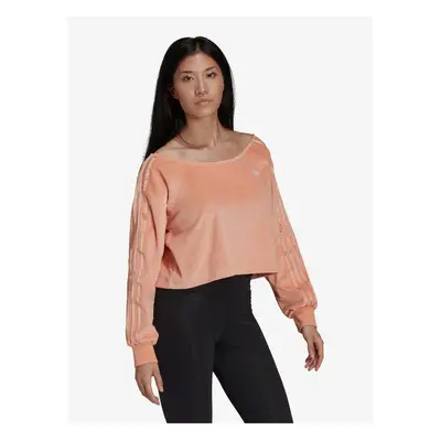 Apricot Womens Crop Top adidas Originals - Women