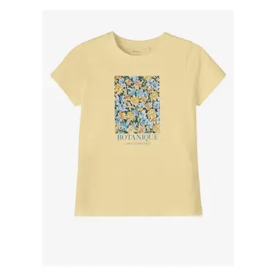 Yellow Girl Patterned T-Shirt name it Damily - unisex