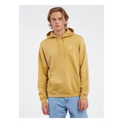 Mustard Unisex Hoodie Converse Go-To Embroidered - Men