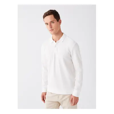 LC Waikiki Polo Neck Long Sleeve Men's Sweatshirt