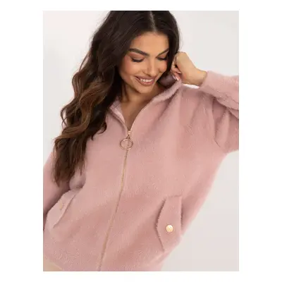 Pink Alpaca Jacket