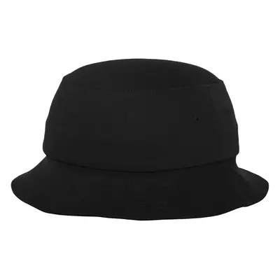 Flexfit Cotton Twill Bucket Cap, Black