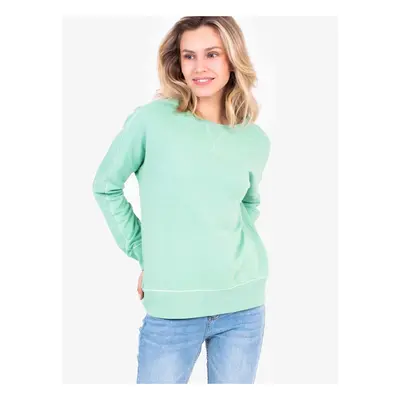 Light Green Womens Basic Sweatshirt Brakeburn - Women