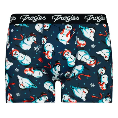 Men's boxers Snowmen Frogies Christmas