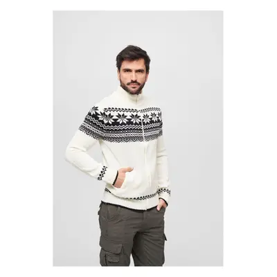 Cardigan Norweger white