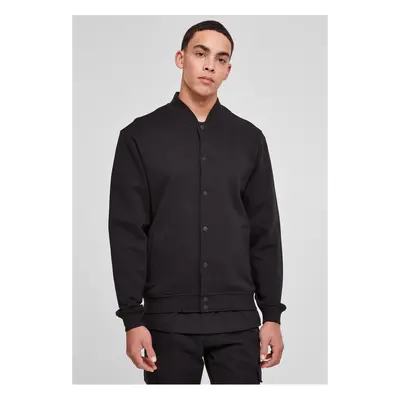 Ultra Heavy Solid College Jacket Black