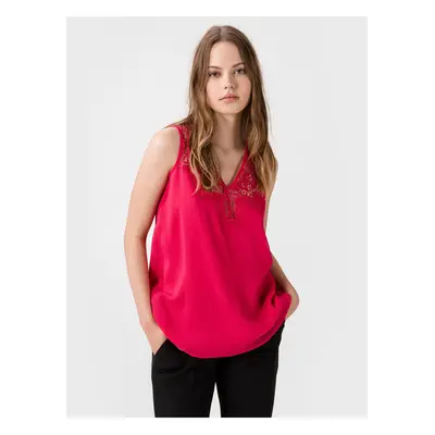 Dark pink women's top Guess Mariam - Women