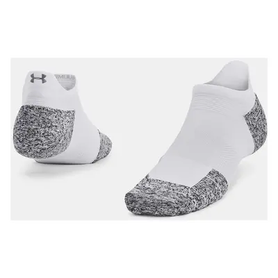 Under Armour Socks UA AD Run Cushion 1pk NS Tab-WHT - unisex