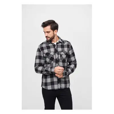 Plaid shirt black/charcoal