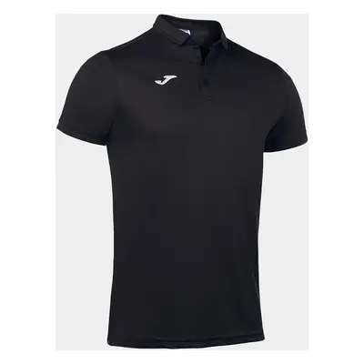 Men's Polo Shirt Joma Polo Shirt Hobby Black S/S