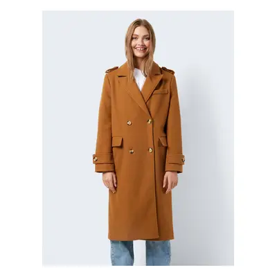 Brown Women's Coat Noisy May Violet - Women