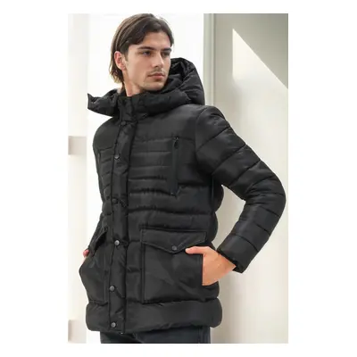 M8657 DEWBERRY MEN'S COAT-BLACK-1