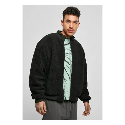 Sherpa Jacket Boxy Black