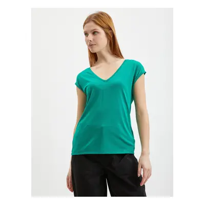 Green Women's T-Shirt Pieces Kamala - Women