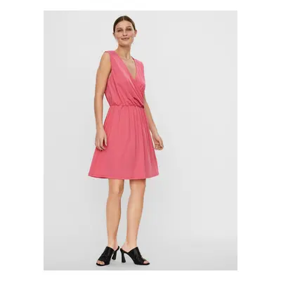 Pink dress VERO MODA Haidy - Women