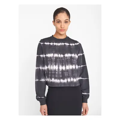 Black patterned sweatshirt Noisy May Joan - Women