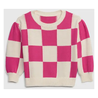 GAP Kids sweater with checkerboard - Girls