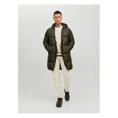 Férfi kabát Jack & Jones Khaki