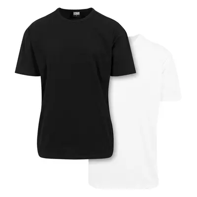 Oversized T-shirt 2-pack black+white