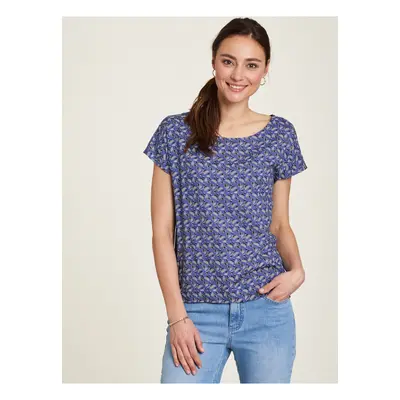 Purple Women's Patterned T-Shirt Tranquillo - Women