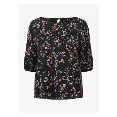 Black Floral Blouse Pieces Lala - Women