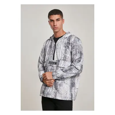 Mister Tee Snake Windbreaker Grey