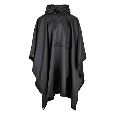 Ripstop poncho - black