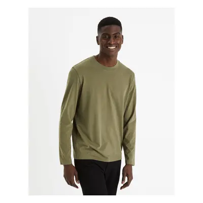 Celio Long Sleeve T-Shirt Cesolaceml - Men's