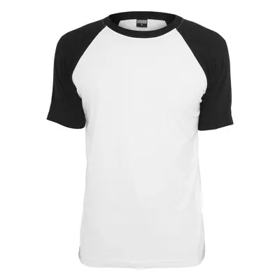 Raglan contrasting t-shirt wht/blk