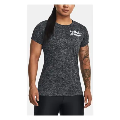 Under Armour T-Shirt Tech Twist Graphic SS-BLK - Women