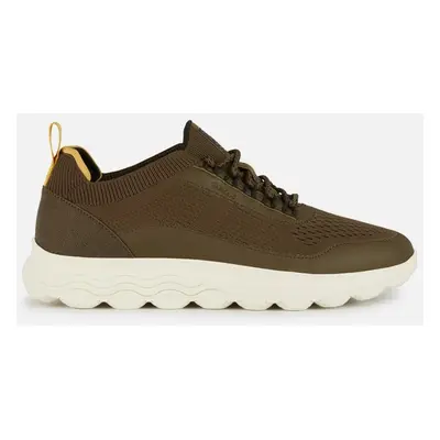 Olive men's sneakers Geox Spherica - Men