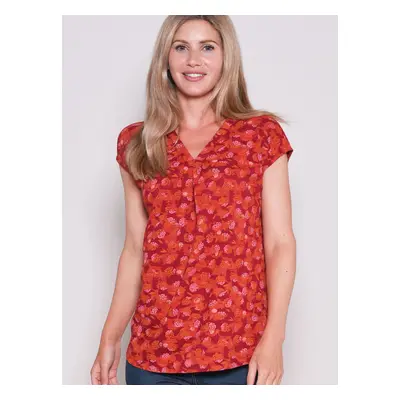 Brakeburn Red Patterned T-Shirt