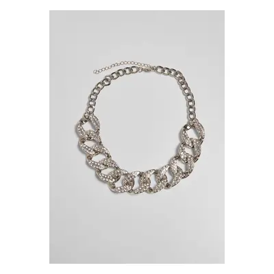 Statement necklace - silver color