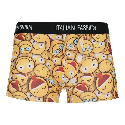 Smile Boys' Boxer Shorts - Yellow Print